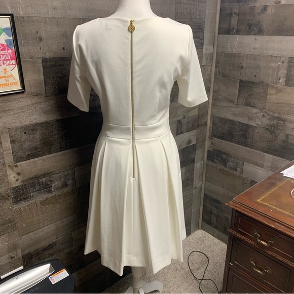 Antonio Melani White Dress Sz 4 - Picture 2 of 10